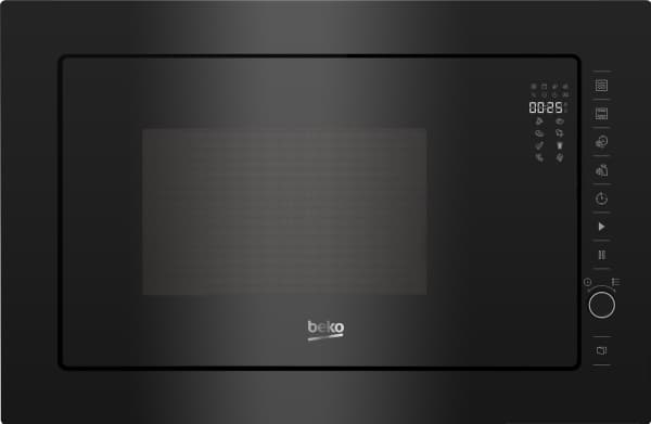 Beko b300 BMGB 25333 BG - Mikrobølgeovn med grill - innebygd - 25 liter - 900 W - svart