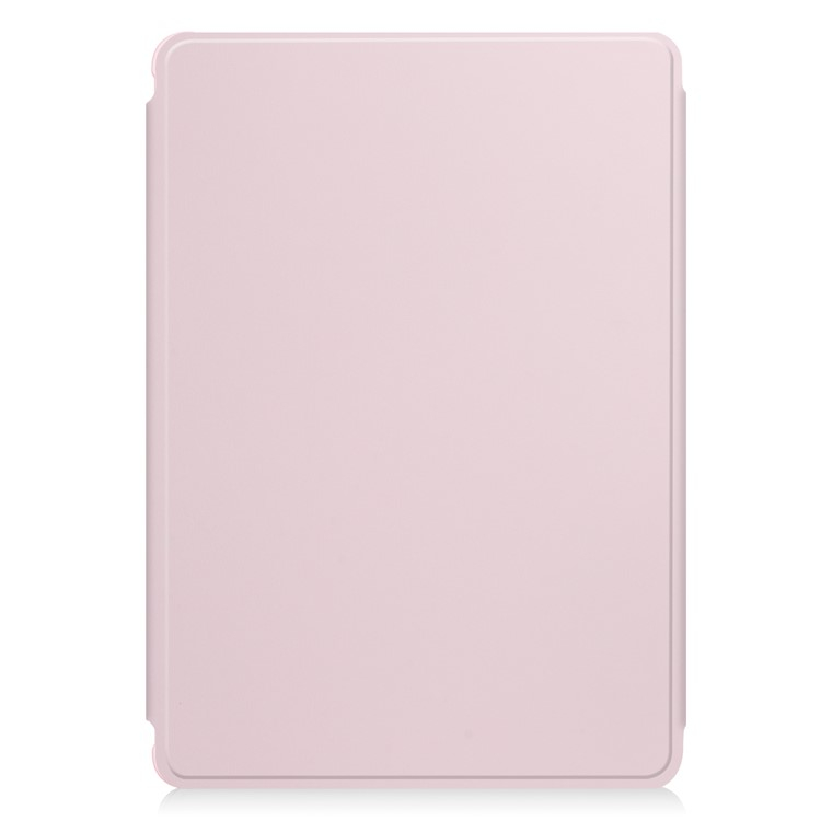 Samsung Galaxy Tab A9  Plus Leder Tasche mit Acryl Rückseite   Magnet Bluetooth Tastatur   S-Pen Halterung (QWERTY) - Rosa