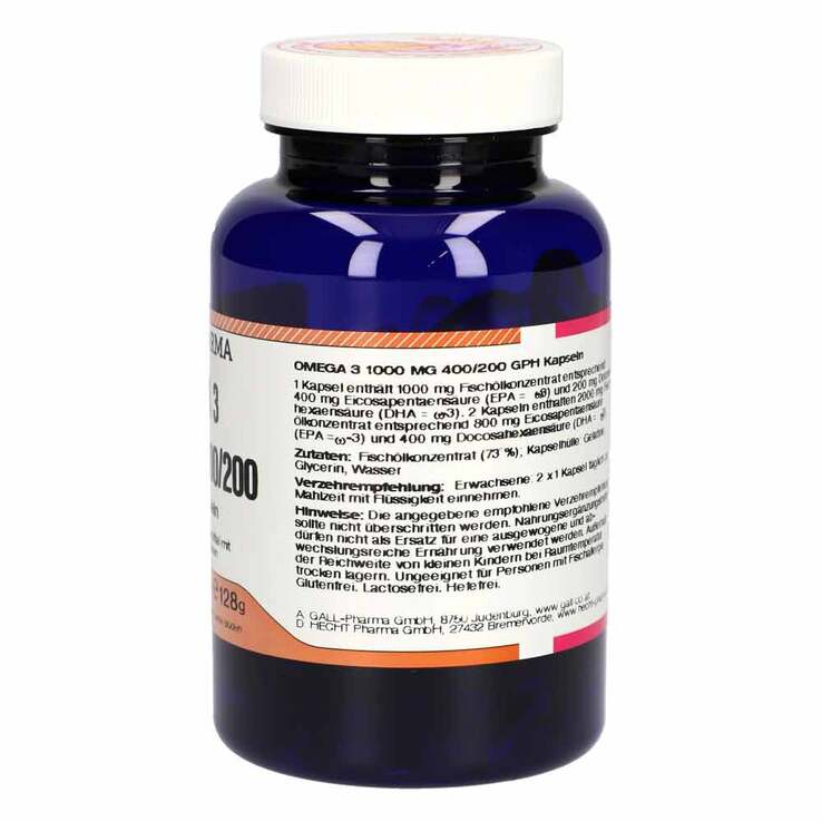 Omega 3 1000 mg 400 / 200 GPH Kapseln, 90 St