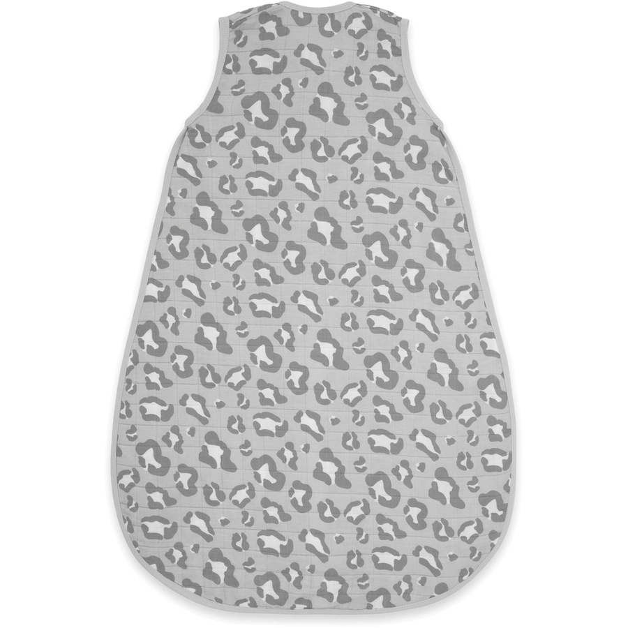 emma & noah Schlafsack Leoparden Grau