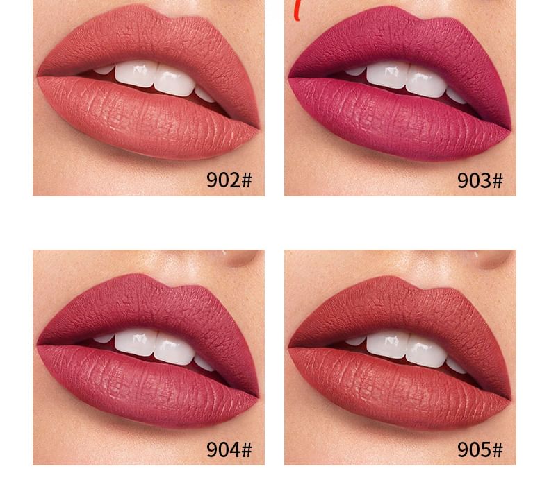 Pudaier - Mini Capsule Matte Vloeibare Lippenstift - 18 Kleuren