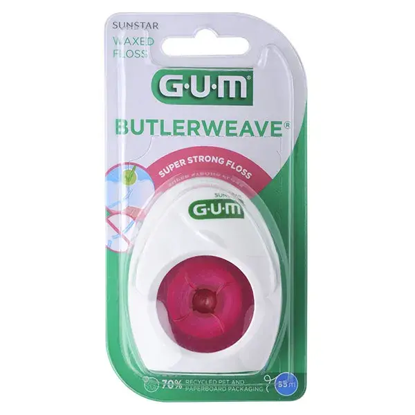 Fio dental encerado Gum ButlerWeave