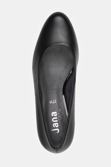Pumps, Jana Softline, Lederoptik, recycelt, Weite H