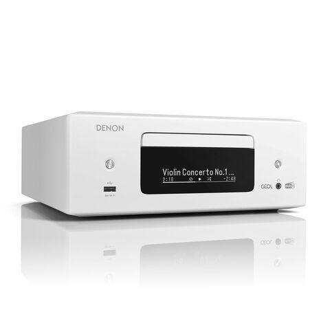 DENON CEOL RCD-N12DAB – mini-streaminginstallatie met HDMI en HEOS Wit