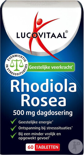 Lucovitaal Rhodiola Rosea 60 Comprimés