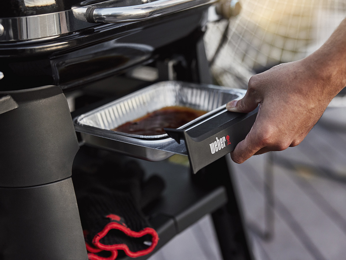 Weber Lumin Compact Black staande elektrische barbecue