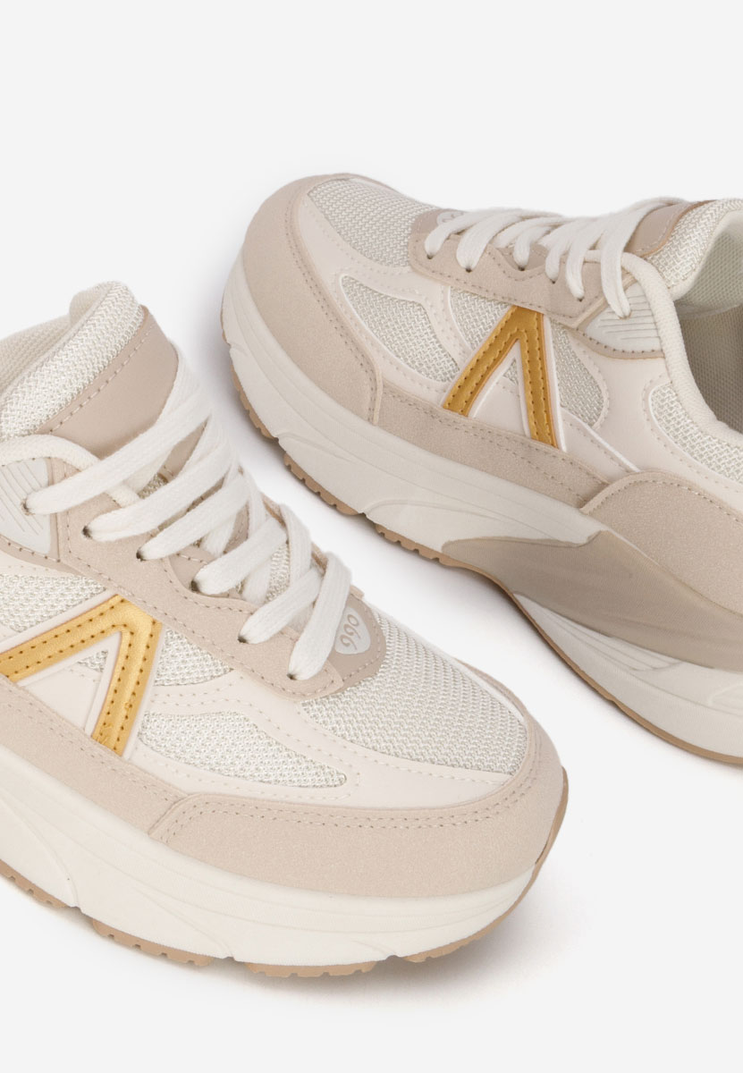 Baskets pour femme kaki Sidonya