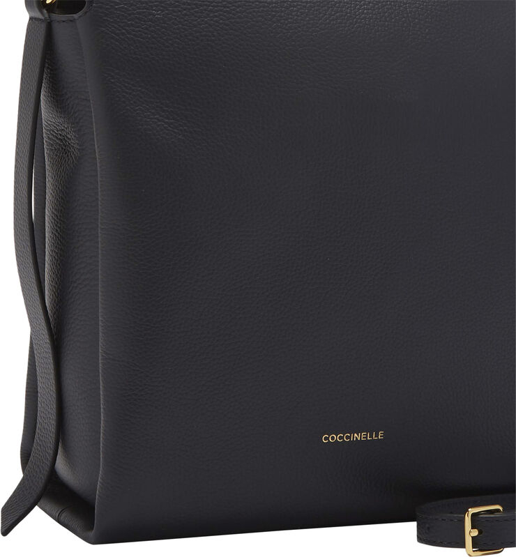 Coccinelle BOHEME GRANA DOUBLE Noir/cuir
