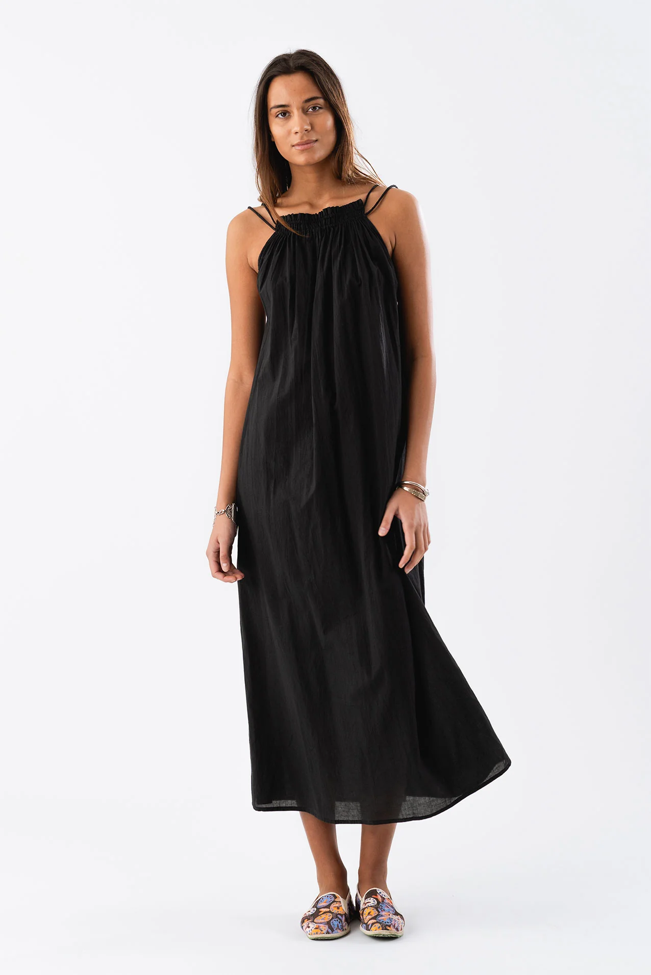 Lollys Laundry  Emmelinell kjole - Washed Black