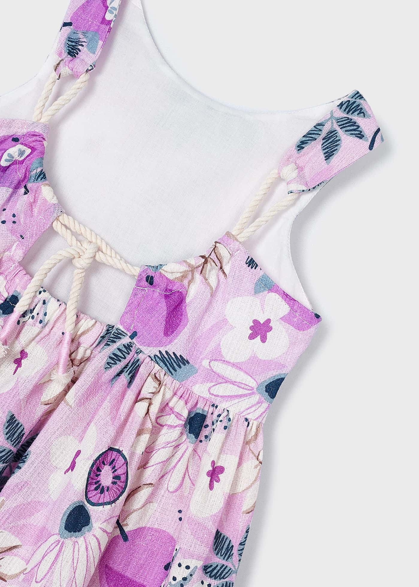 Vestido estampado para meninas