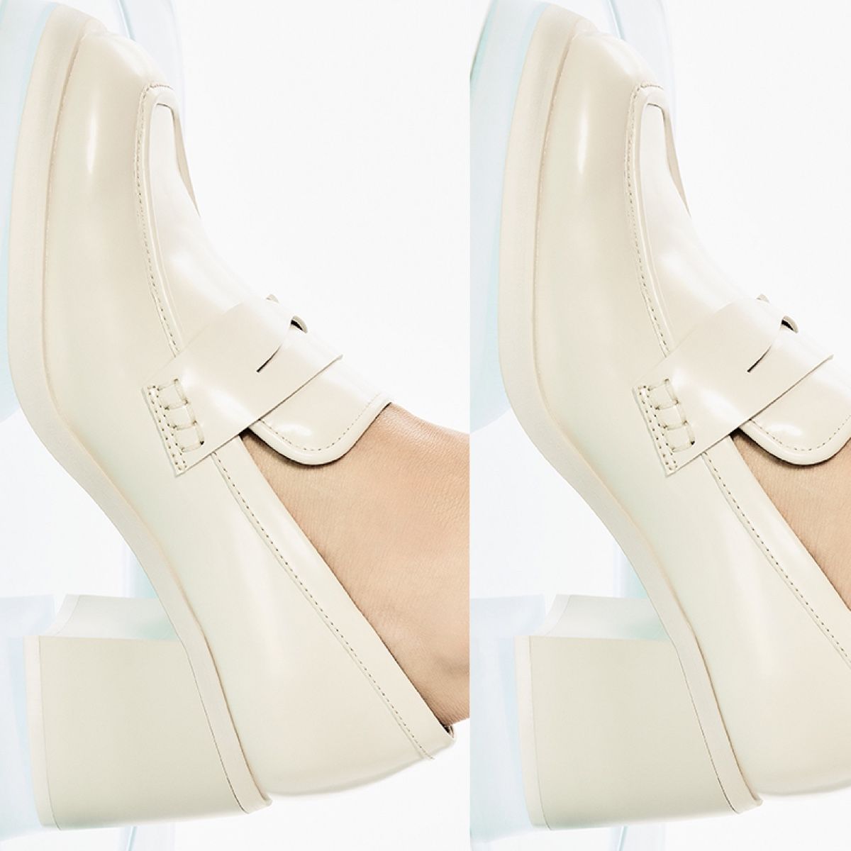 Naila White Women Loafers & Oxfords
