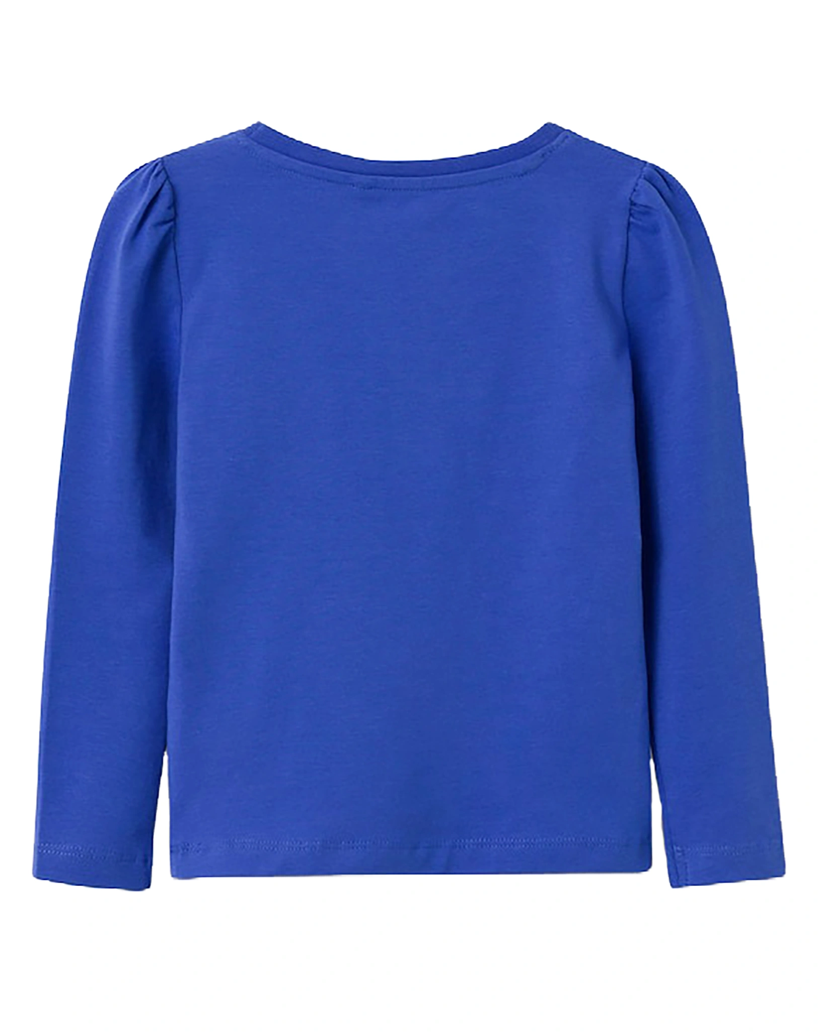 Langarmshirt NMFNILLIE UNICORN in dazzling blue