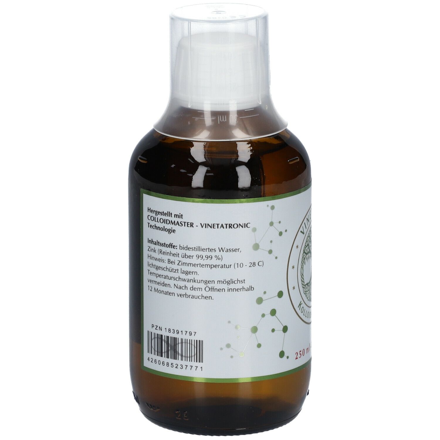 Vinetasol kolloidales Zink 100 ppm