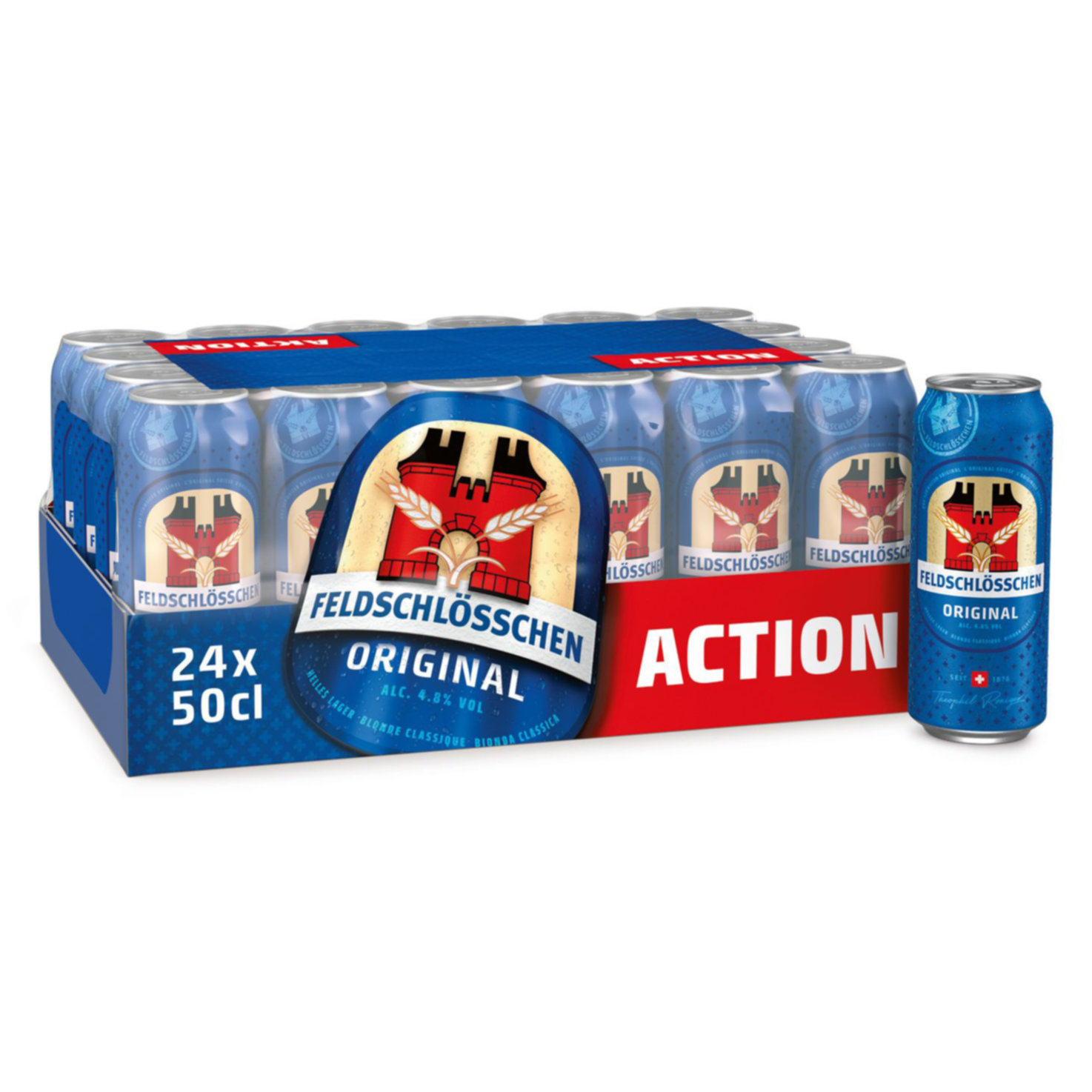 Feldschlösschen Original Lager Bier 24x50cl