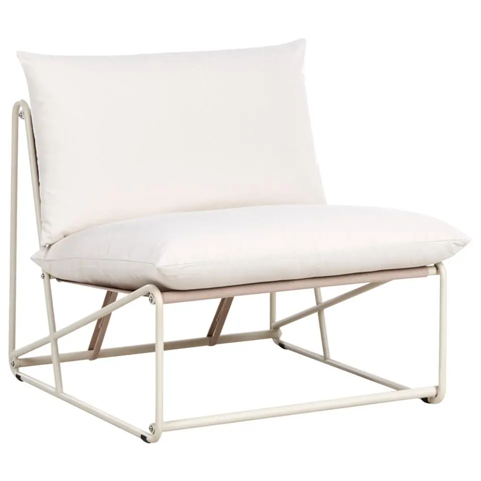 PICO - Loungeset 4-zits - Lichtbeige - Staal