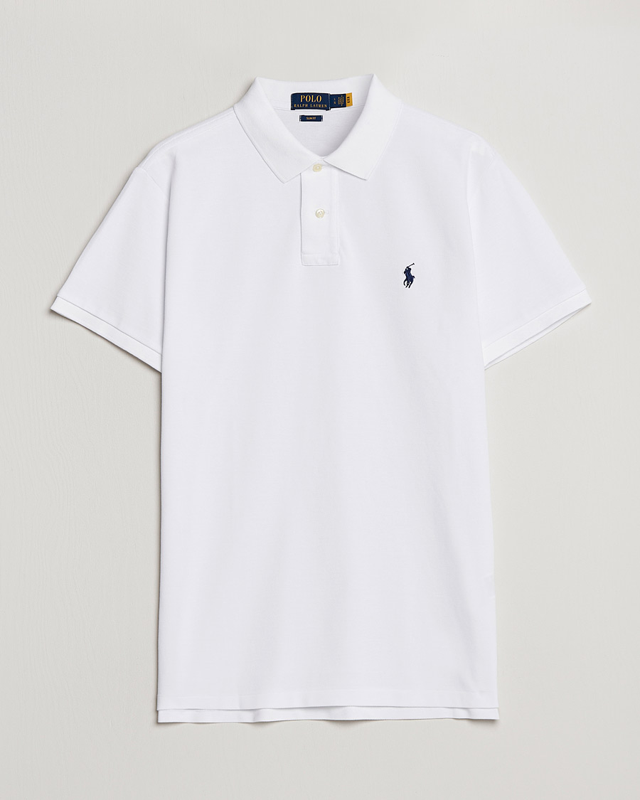Polo Ralph Lauren Slim Fit Polo White
