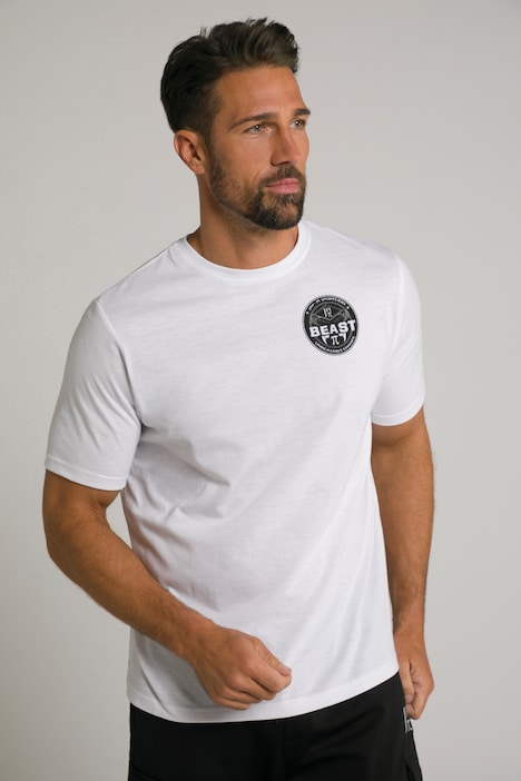 JAY-PI T-Shirt, Halbarm, Rücken Print, Rundhals, Halbarm