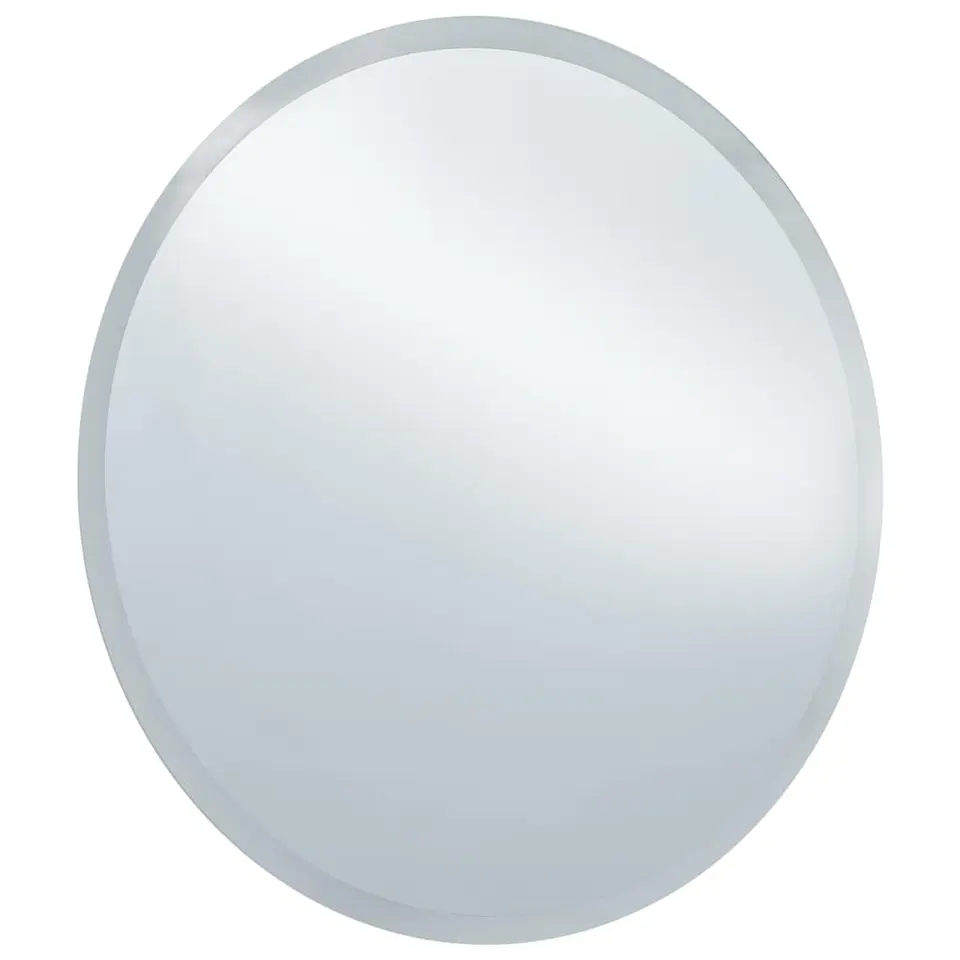 vidaXL - Badkamerspiegel - Zilver - Aluminium - 80 cm