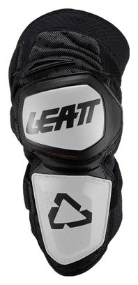 Genouillères Courtes Leatt Enduro Blanc Noir
