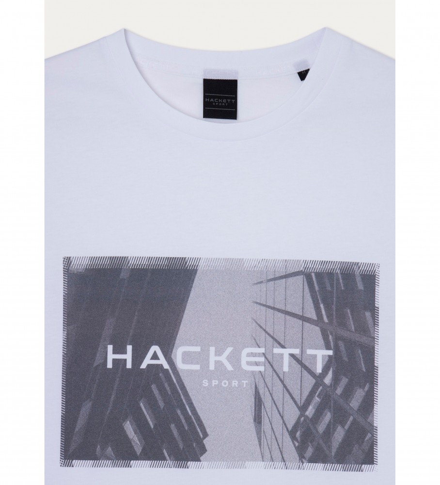Camiseta Hackett Skyline, branca