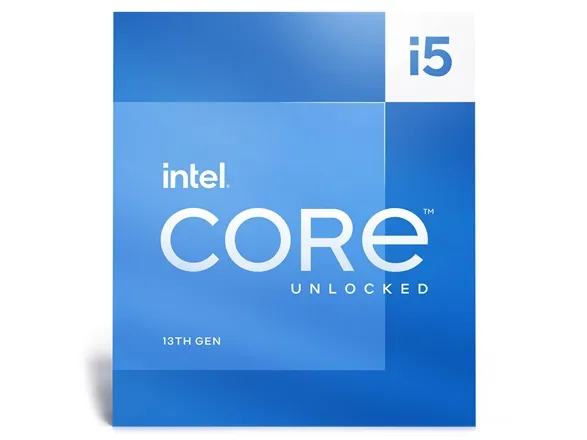 Intel® Core™ i5-13600K (Raptor-Lake)- 14-Core (6 P-kerner & 8 E-kerner) - 20 tråde - 3,9 GHz (Op til 5,1 GHz - Intel® Turbo Boost) - LGA1700-Socket - Intel® UHD Graphics - Box (Uden køler)
