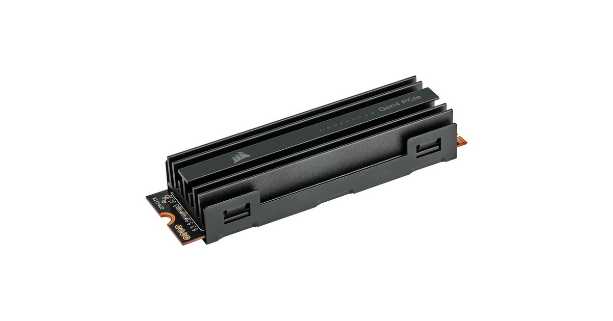 CorsairMP600 PRO, 4 TB SSD  (Zwart, CSSD-F4000GBMP600PRO, M.2 2280, PCIe 4.0 x4)