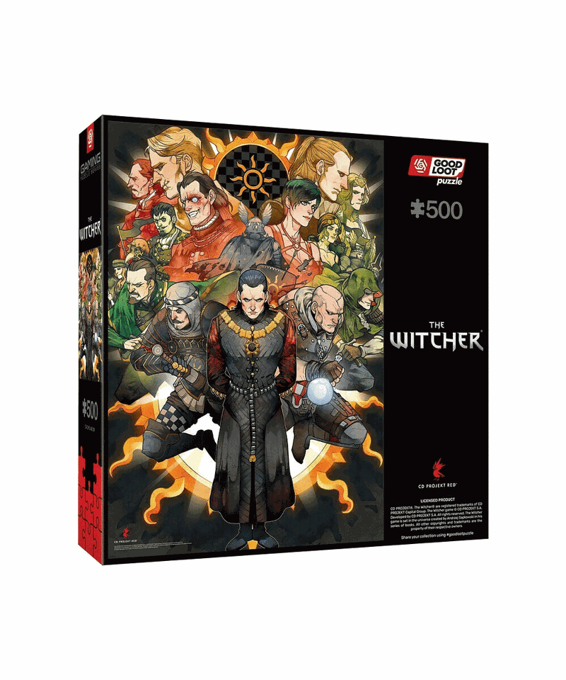 Good Loot - Gaming Puzzle: The Witcher Nilfgaard (500 pieces)