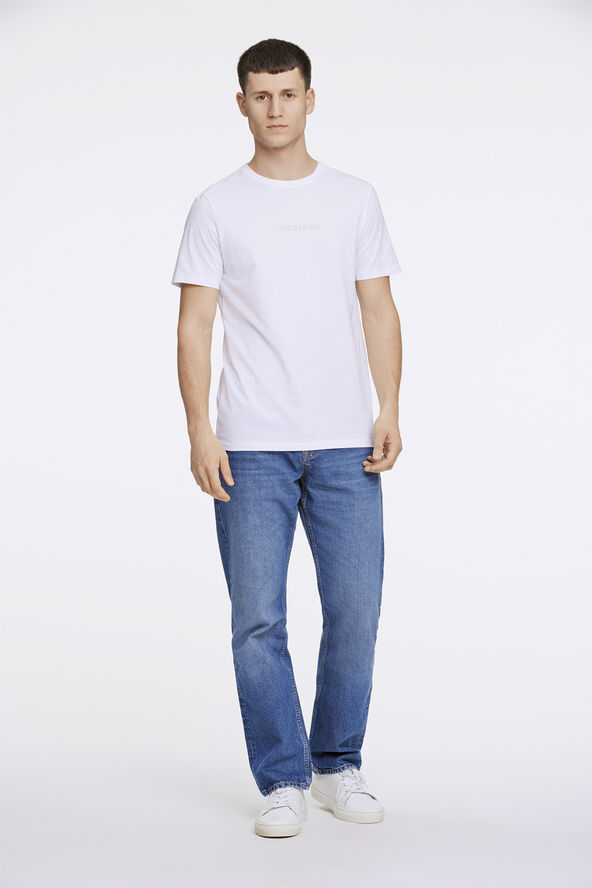 Lindbergh Lindbergh print tee S/S Hvid