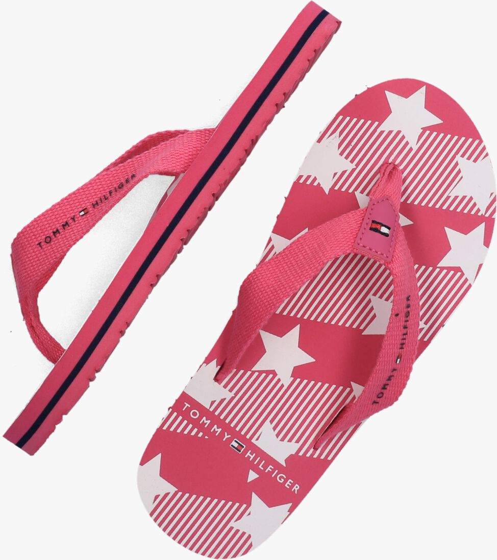 TOMMY HILFIGER roze tommy hilfiger teenslippers 30882