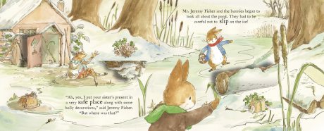 Peter Rabbit The Christmas Present Hunt: A Lift-the-Flap Storybook (Paperback)