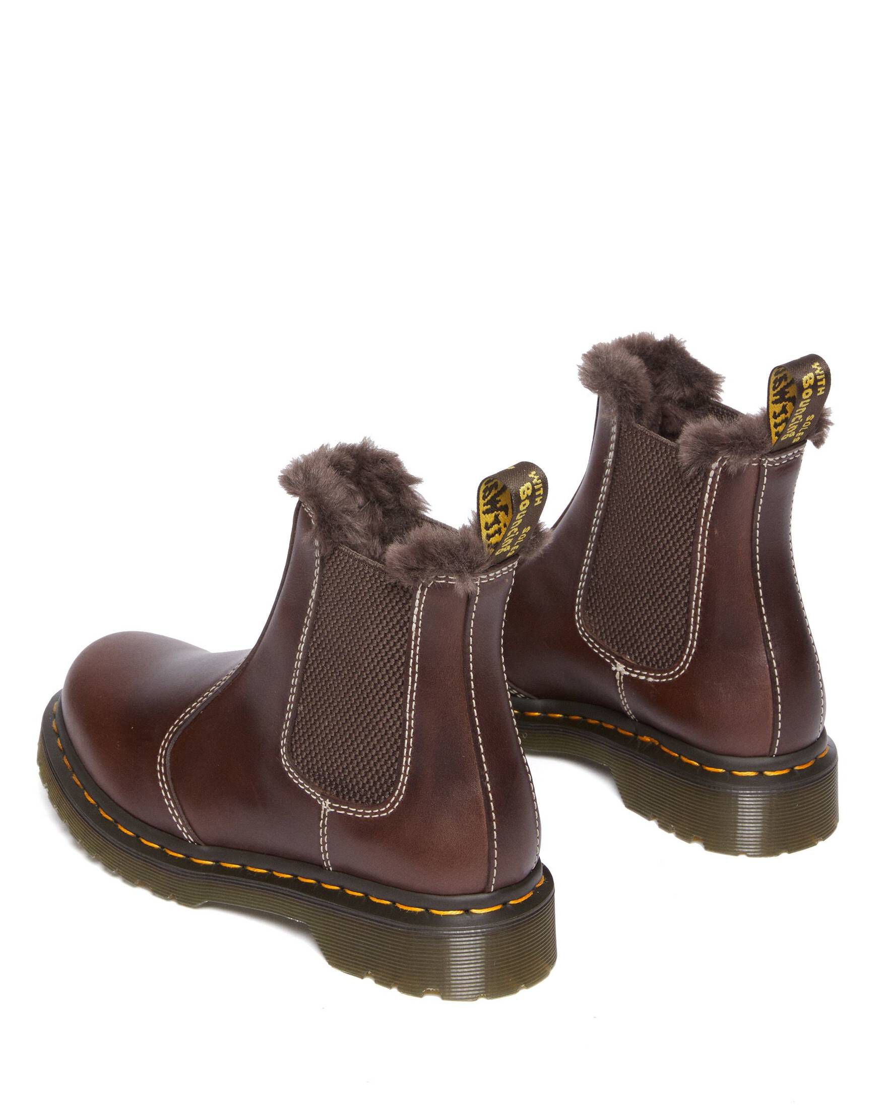 Dr. Martens| Damen Chelsea Boots LEONORE FUR LINED