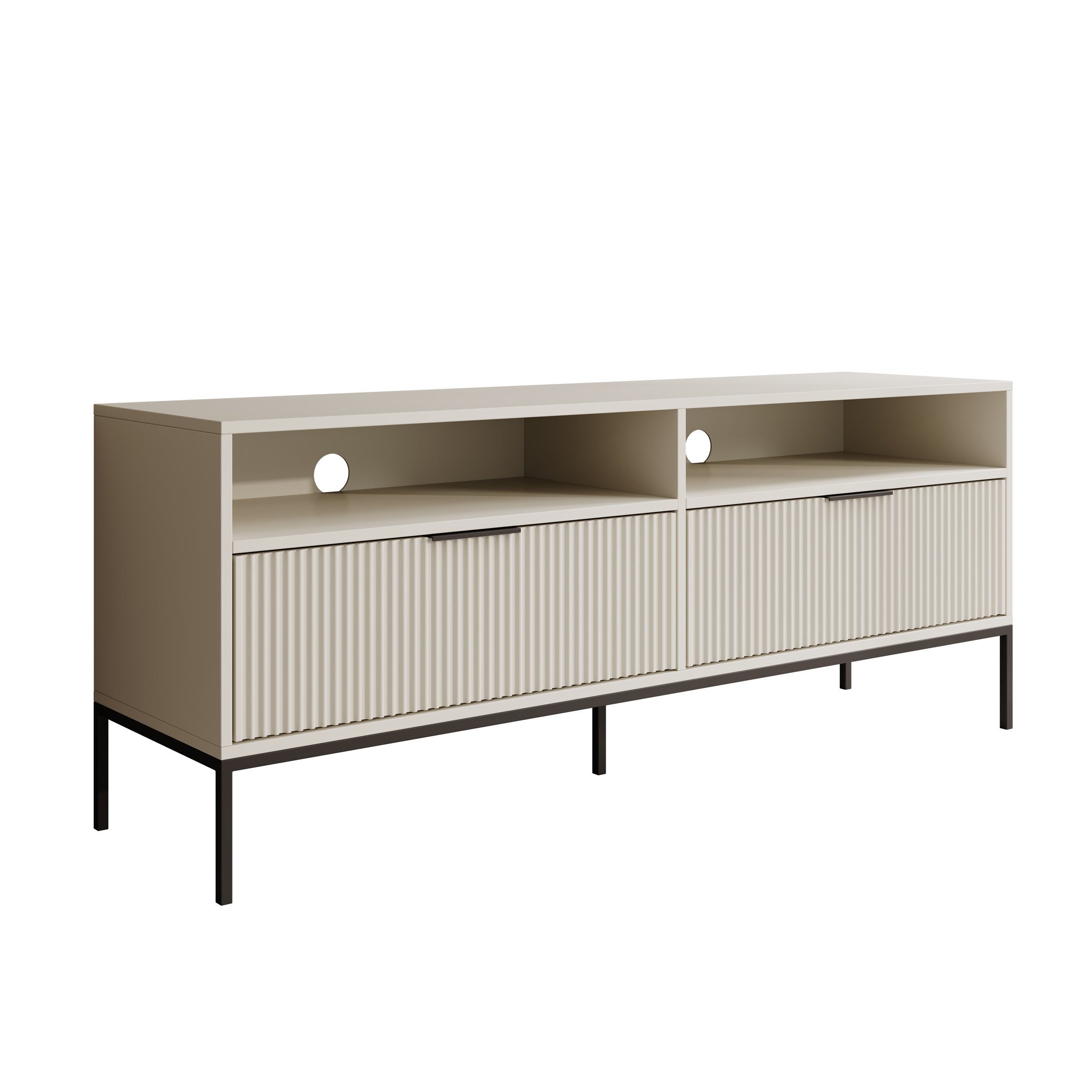 Meubella - Delaware - TV-Meubel - Beige - 150 cm