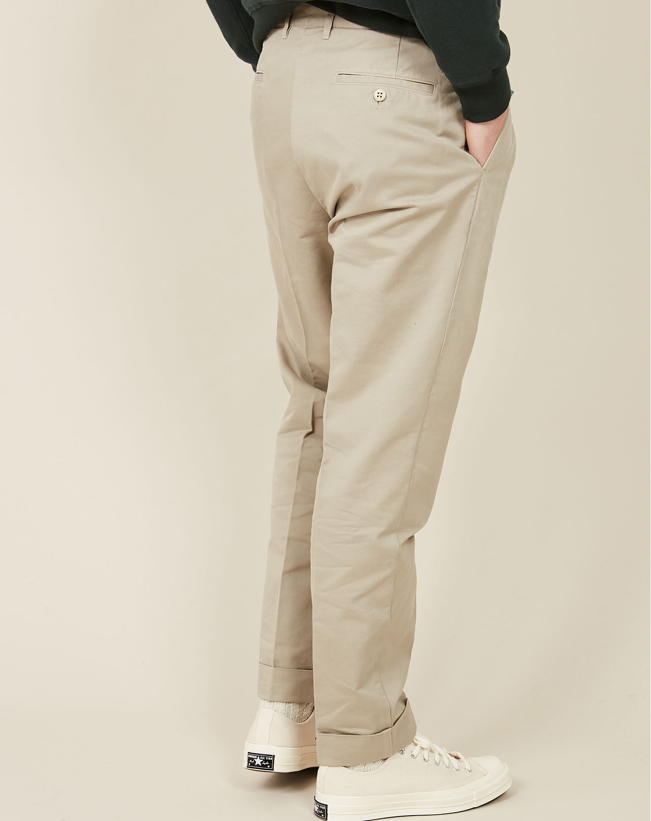 Hartford Pantalon chino Tom beige
