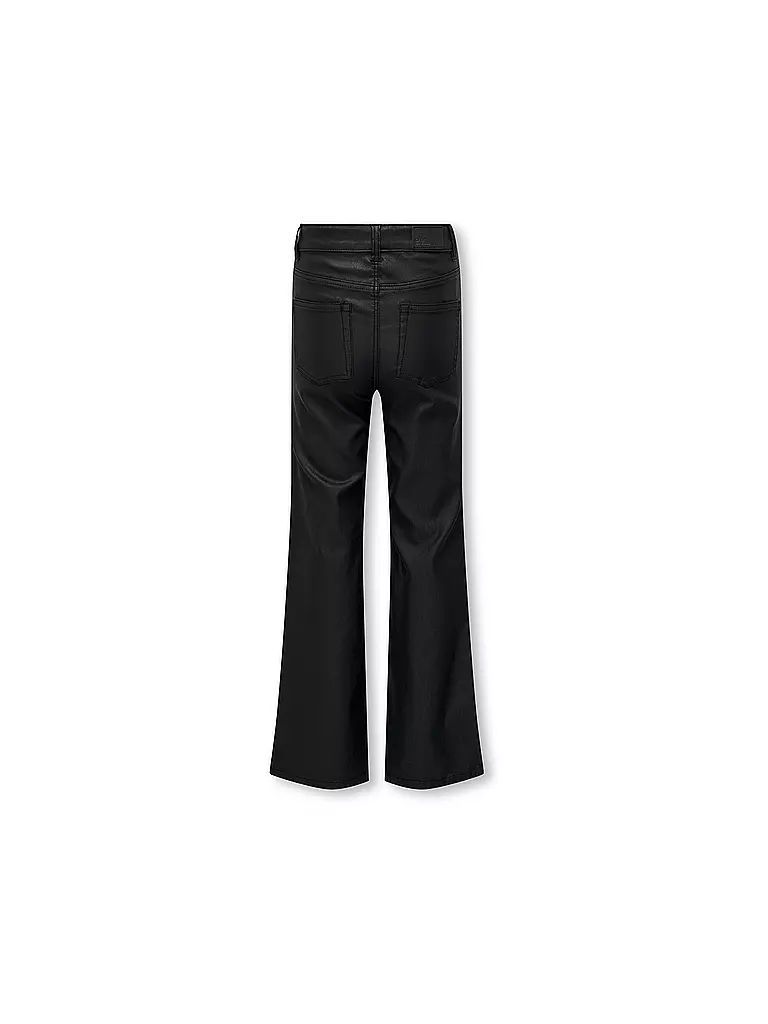 ONLY Mädchen Hose Flaired Fit KOGJUICY-NYA schwarz