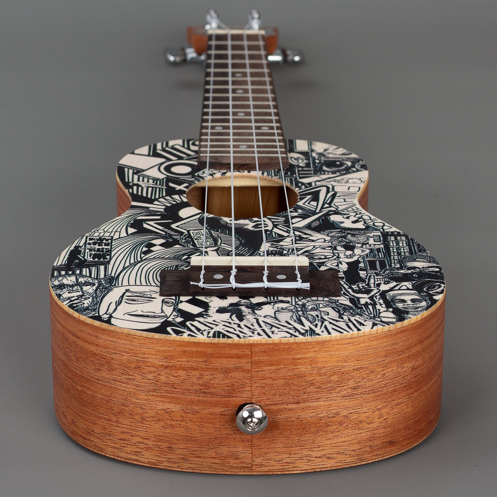 Cascha HH 2601 Sopran Art Series Sketch sopraan ukelele set
