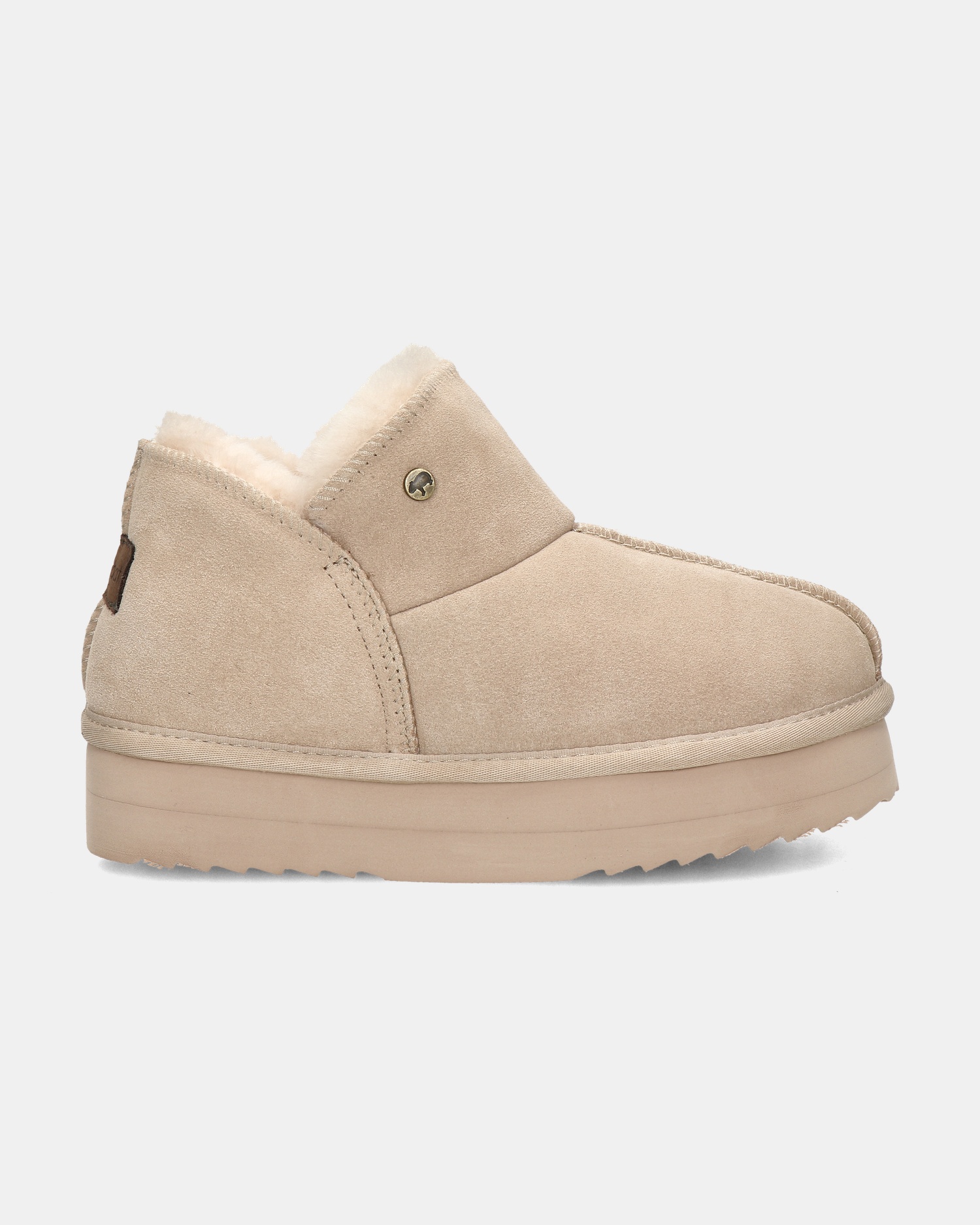 Warmbat Australia Willow Plateau Gevoerde boots  - beige