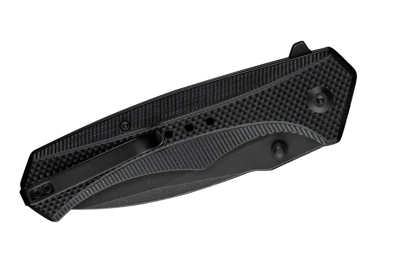 Civivi Photonix C23081B-1 Blackwashed 14C28N, Black G10, zakmes
