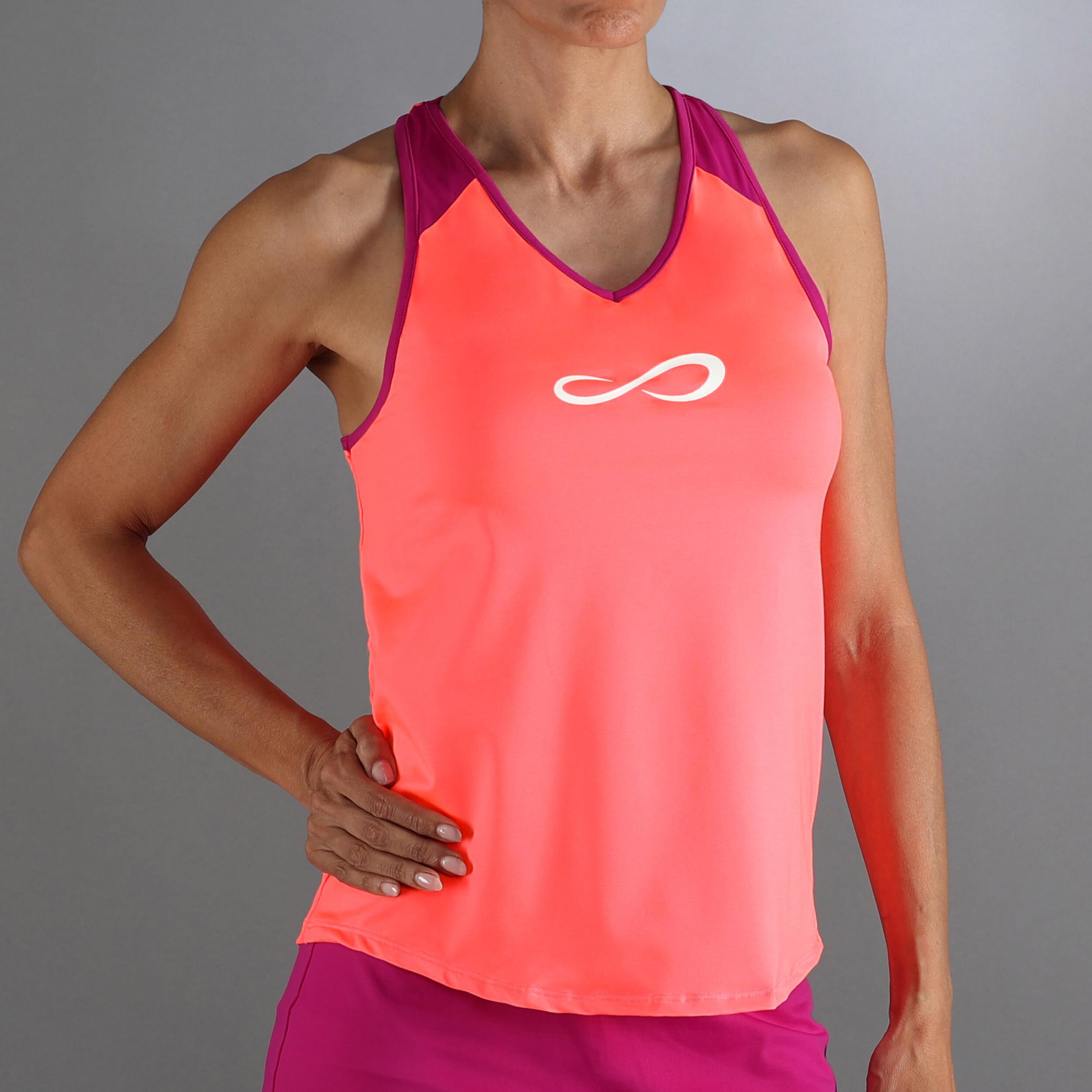 Endless Speed V Débardeur Tank Top Femmes - Corail