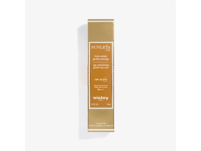 Sisley Sunleÿa, Solcreme, Ansigt, Pumpeflaske, Anti-aldring, Fugtende, Beskyttelse, Sensitiv hud, Almindelig hud, 50 ml
