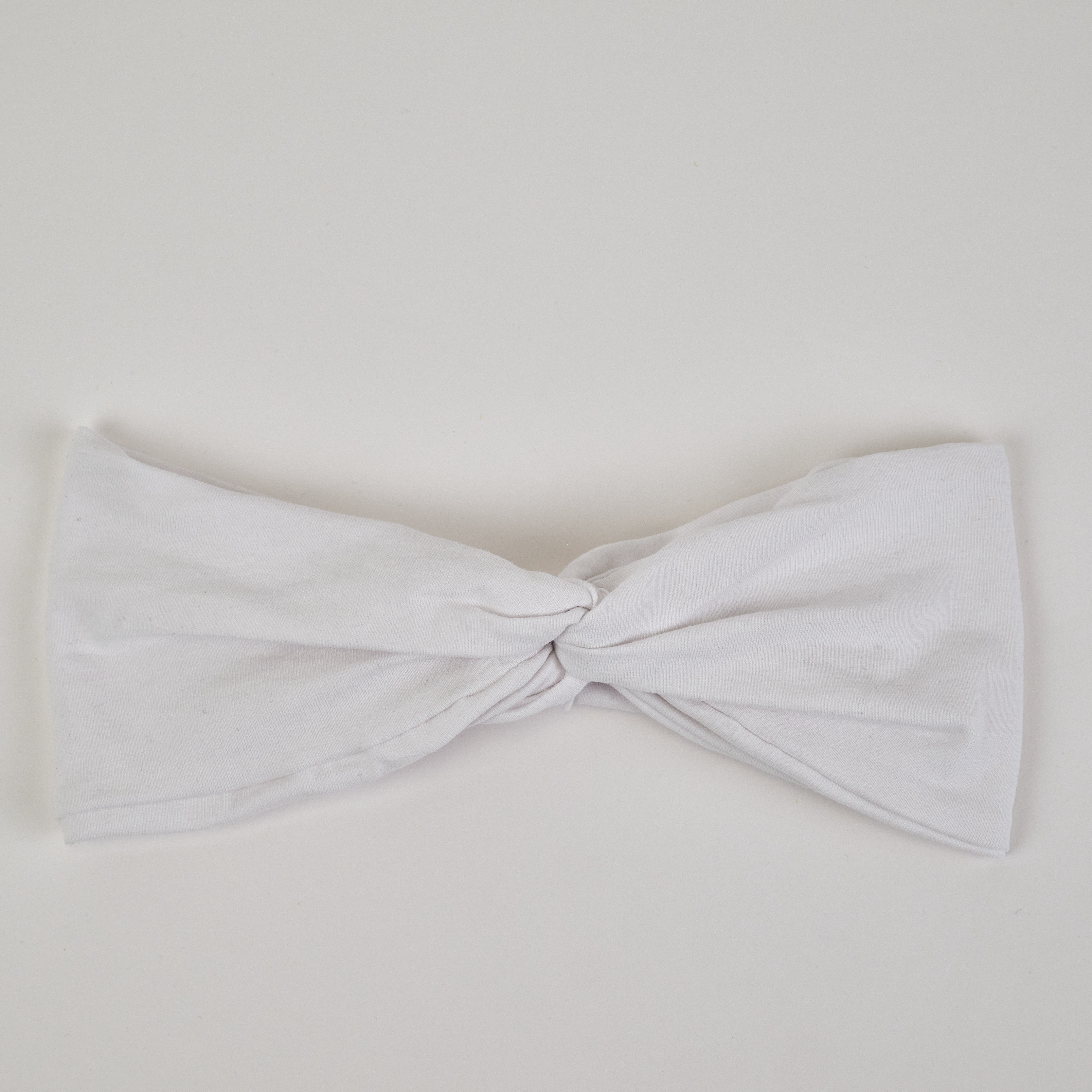 Bandeau Jersey Croisé Enfant Blanc