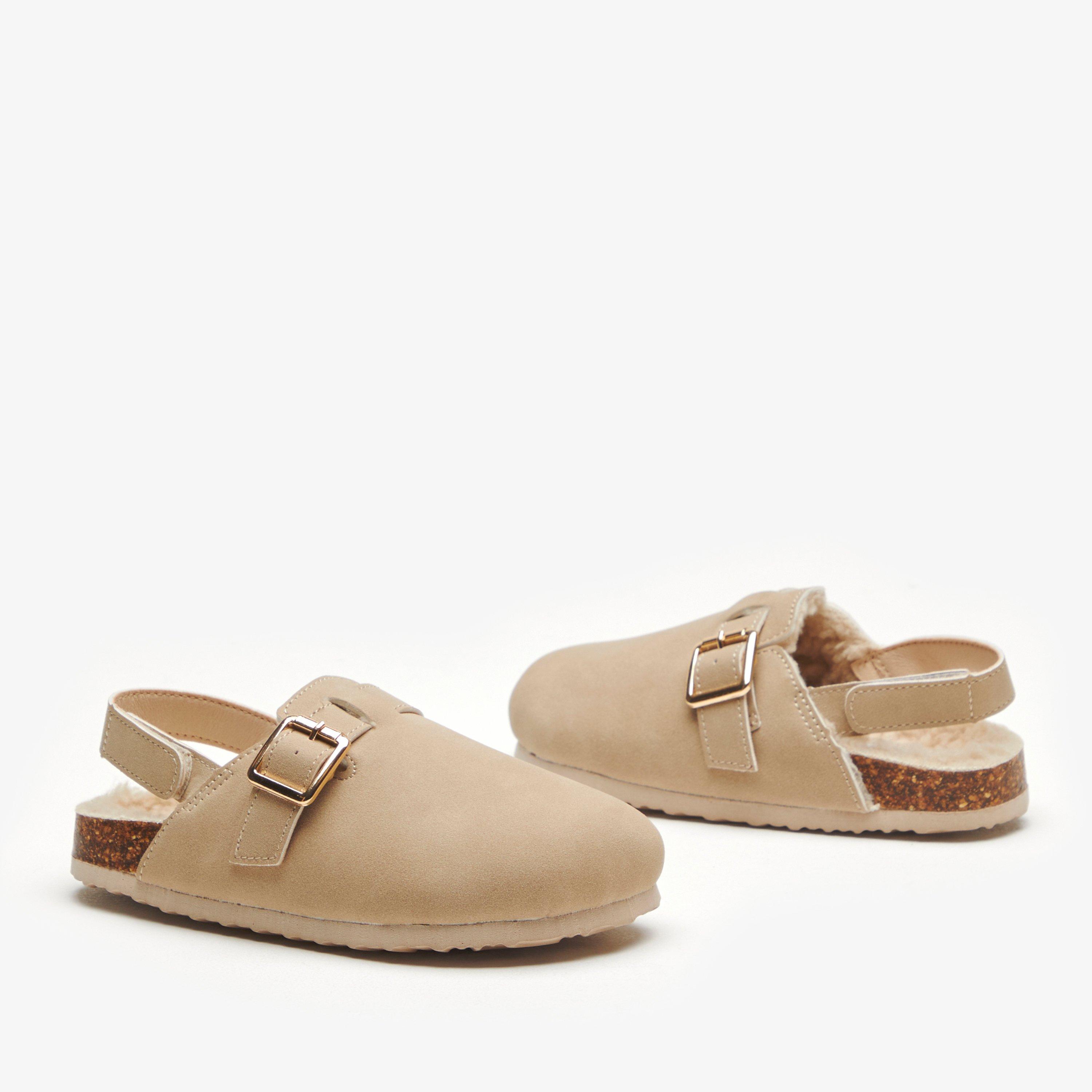 Be You Studio Girls Faux Fur Lined Clog