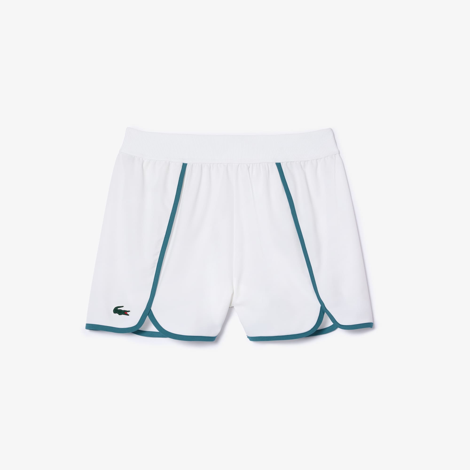Short Sport color-block Ultra-Dry stretch Shorts - Blanc - Lacoste - Femme