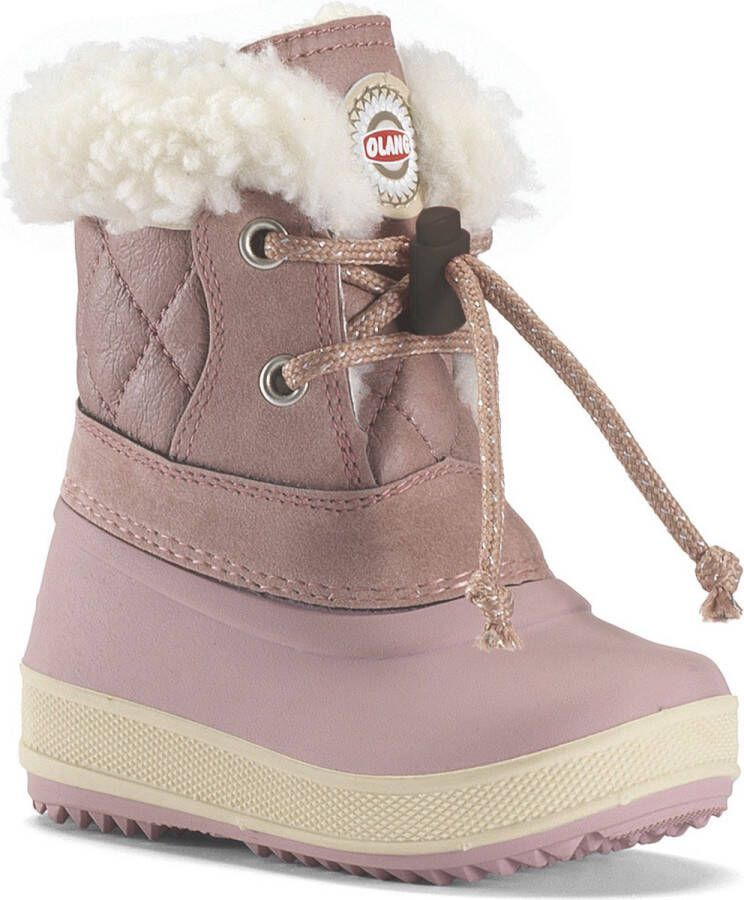 Olang Ape snowboots roze Imitatieleer 25 26