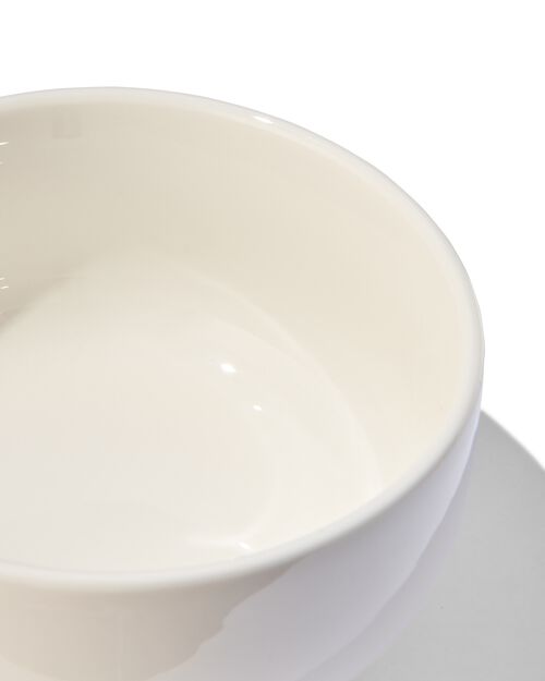coupelle - 9,5 cm - Rome - new bone - blanche