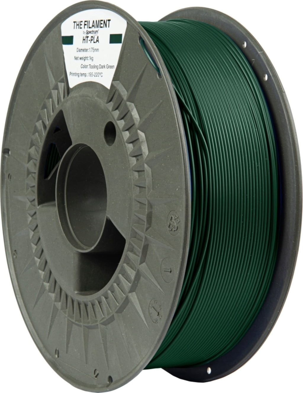 The Filament  HT-PLA Tooling Dark Green, 1,75 mm / 1000 g    Hitzebeständiges PLA Filament in Tooling Dark Green
