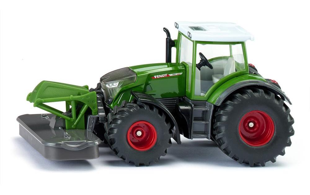 Traktor Fendt 942 Vario mit Mähwerk 1:50Siku Farmer Traktor Modell mit Frontmähwerk