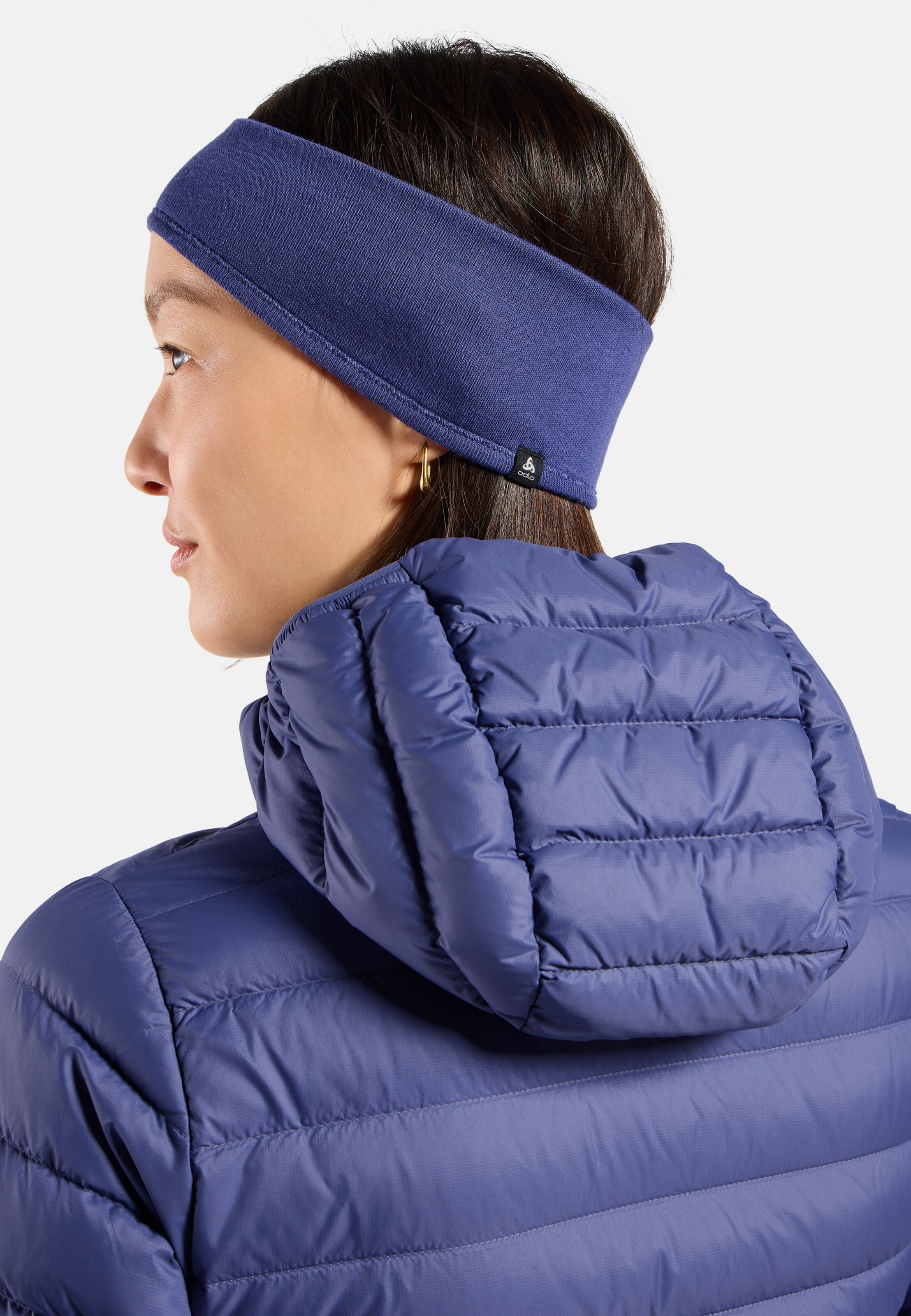Merino Warm Stirnband in Skipper Blue