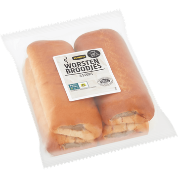 Jumbo - Worstenbroodjes - 4 Stuks