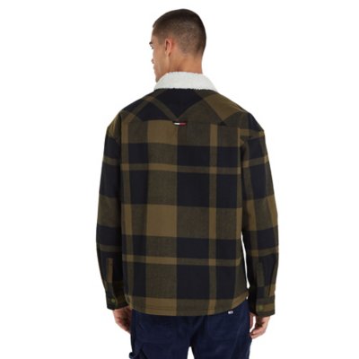 Veste homme Tjm Check sherpa TOMMY HILFIGER