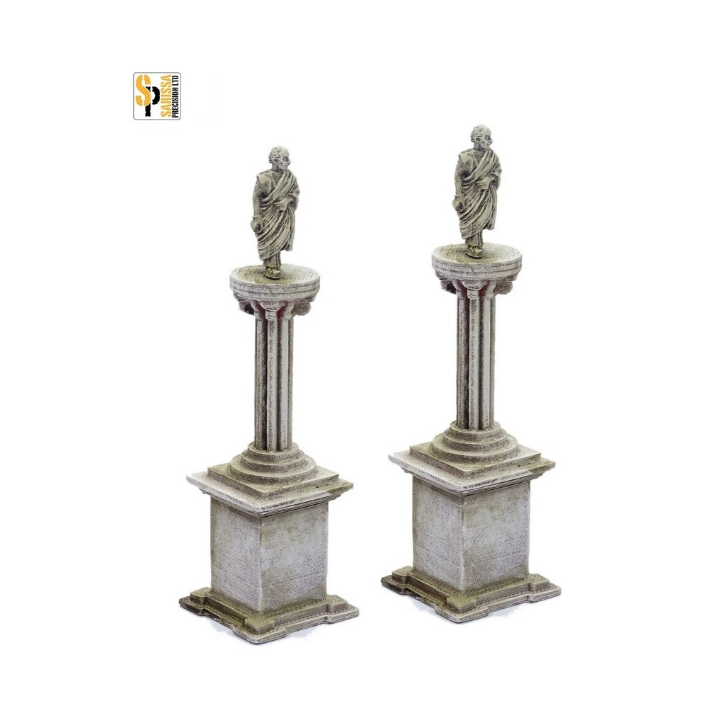 Statue Column Plinth Set